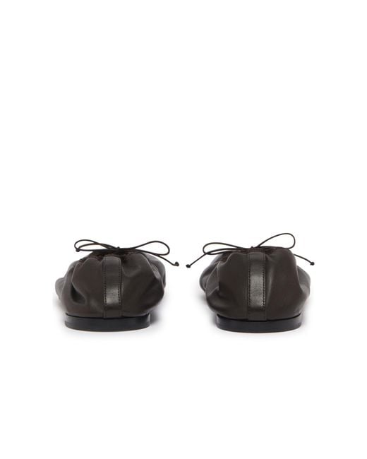 The Row Black Awar Ballet Shoes