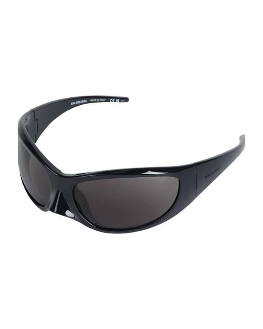 Balenciaga White Plastic Frame Sunglasses