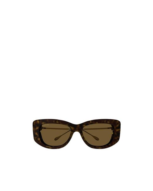 Gucci Multicolor Eyewear Specialized Fit Rectangular Frame Sunglasses