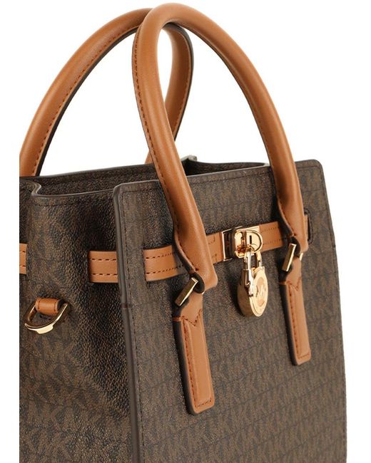 MICHAEL Michael Kors Brown Hamilton Moderne Small Handbag
