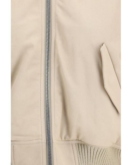 Rick Owens Natural Secchia Flight Bomber Jacket