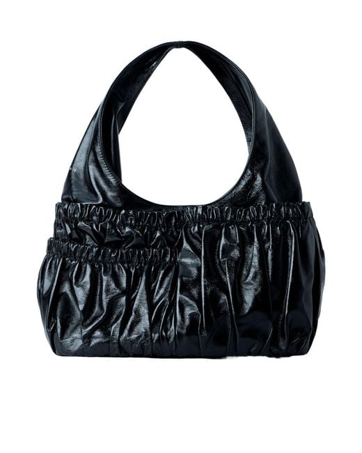 Marni Black Pleated Handbag