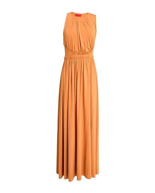 MAX&Co. Orange Maxi Dresses