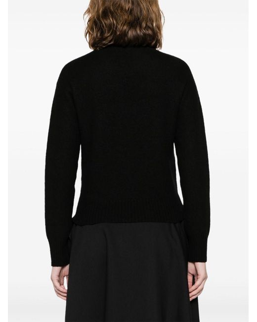 Jil Sander Brown Crewneck Knitted Jumper