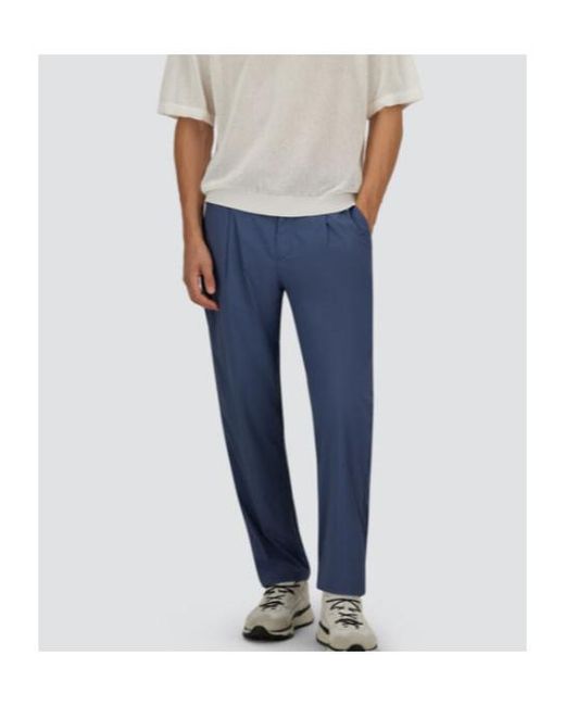 Herno Blue Pocket Drawstring Trousers for men