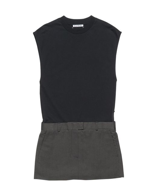 Acne Black Mini Dress