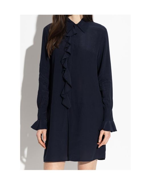 Zadig & Voltaire Blue Shirt Dresses