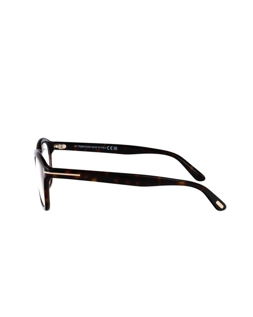 Tom Ford Metallic Eyewear Square-Frame Glasses for men