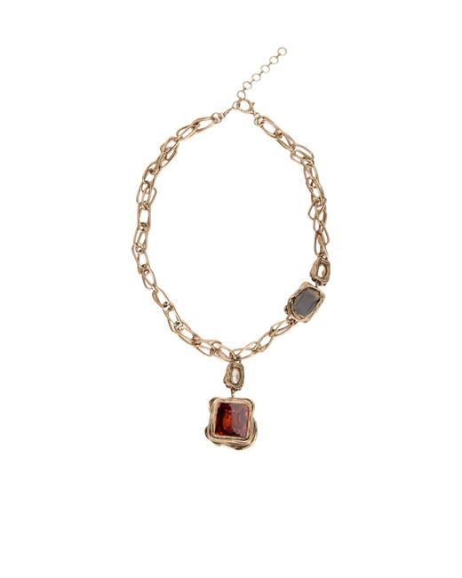 Weekend by Maxmara Metallic Bracelet With A Pendant