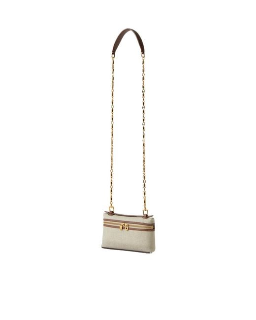 Loro Piana Metallic Extra Pocket Mini Pouch