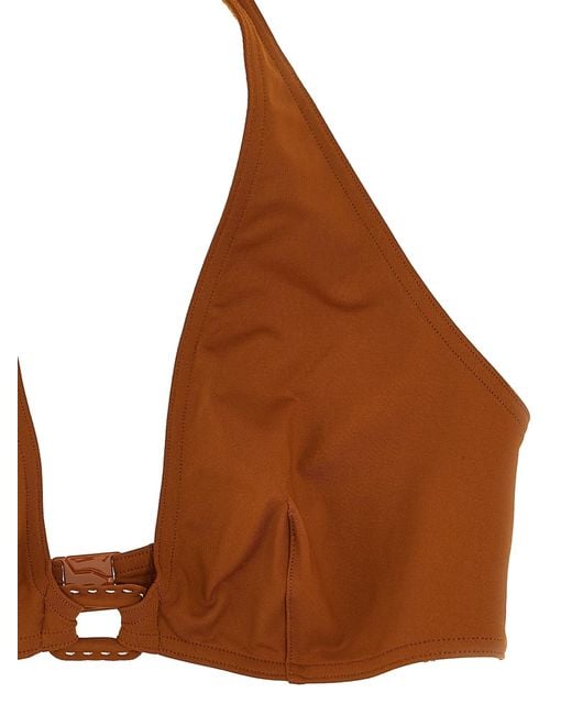 Eres Brown Navire Bikini Top