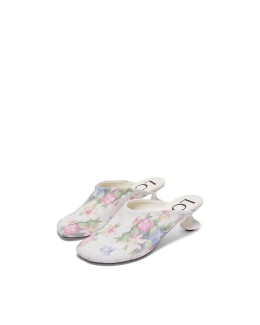 Loewe White Toy Mule