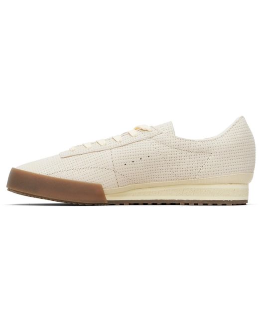 Lacoste White Aura Leather Sneakers for men