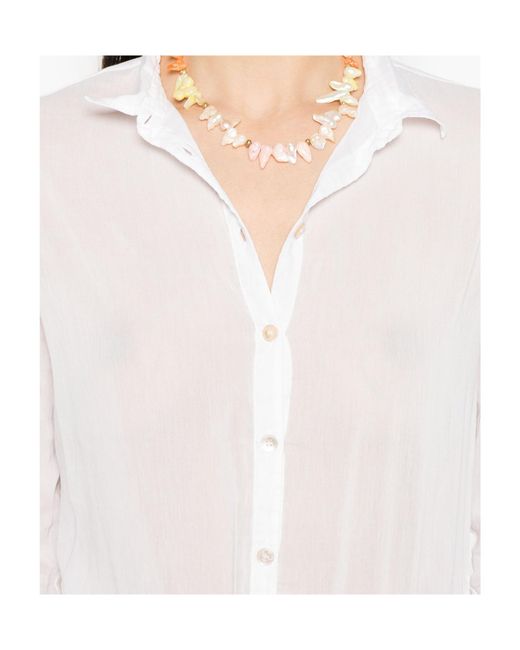 Forte_forte White Voile Shirt
