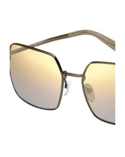 Max Mara Metallic Square Sunglasses