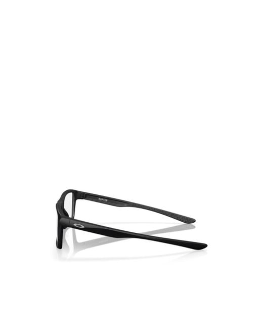 Oakley White Rafter Rectangle-Frame Glasses for men