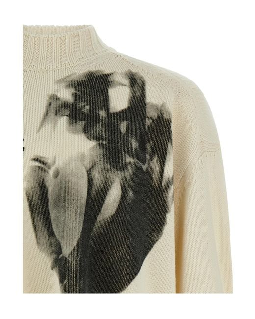Undercover Multicolor Faust Print Knitted Jumper for men