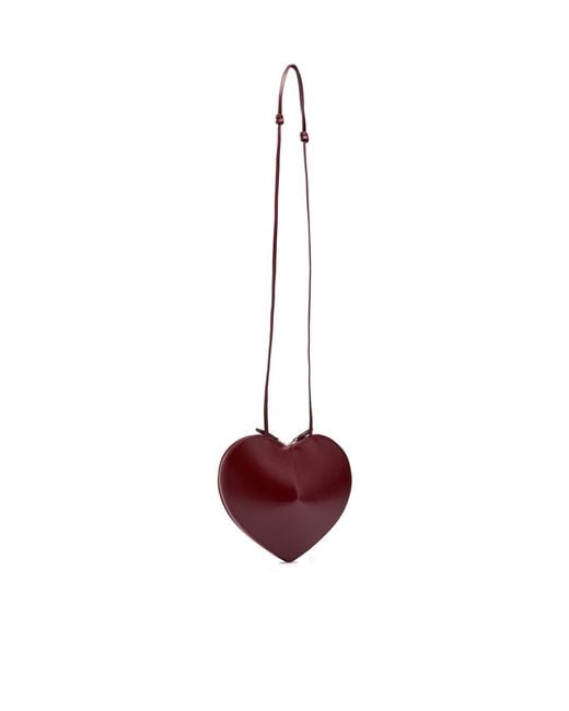 Alaïa Red Glossed Leather Cross-Body Bag