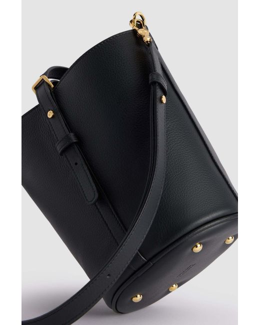Patou Black Bucket Crossbody Bag