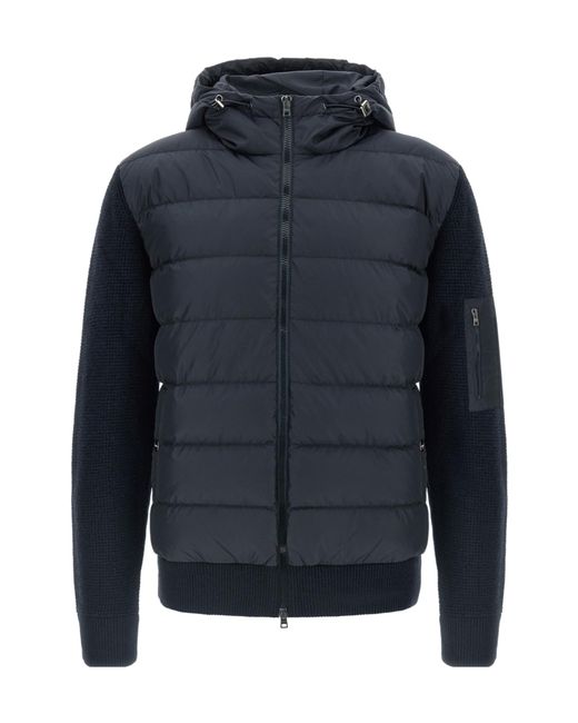 Herno Blue Down Jackets for men