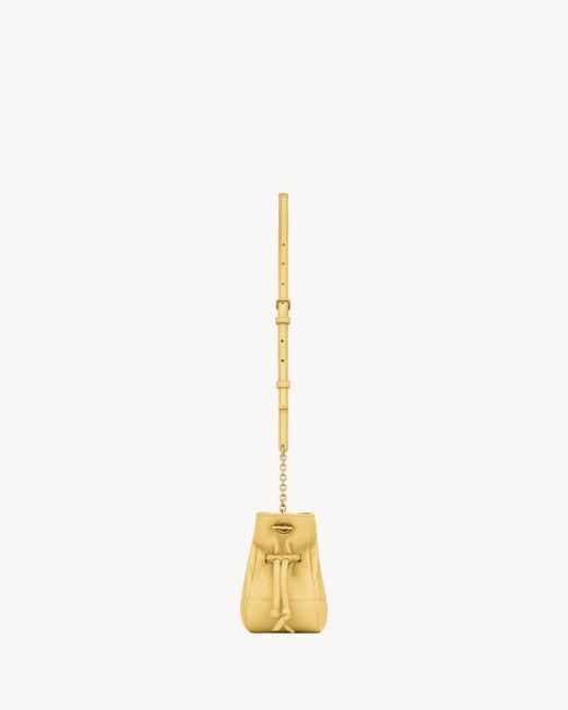 Saint Laurent Metallic Jamie Mini Shoulder Bag