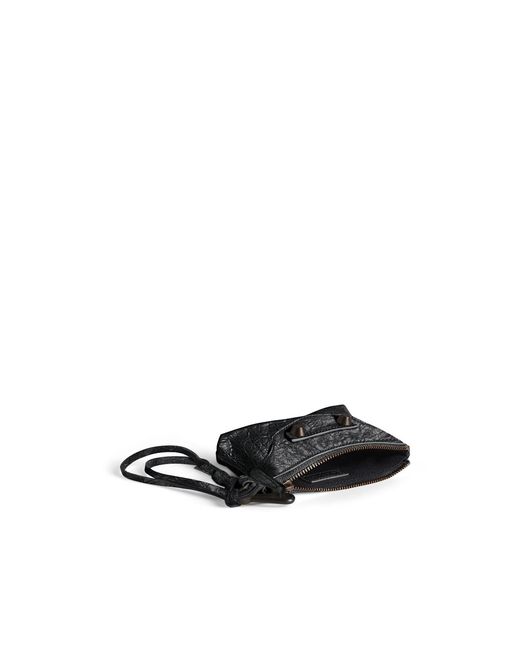 Balenciaga Black Le City Zipped Pouch Bag