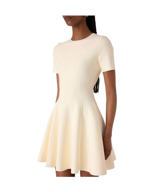 McQueen Natural Loose Mini Skirt