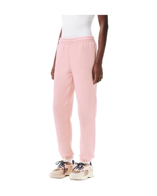 Lacoste Pink Jogger Pants