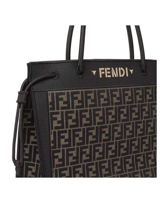 Fendi Black Magic Large Shopper Bag