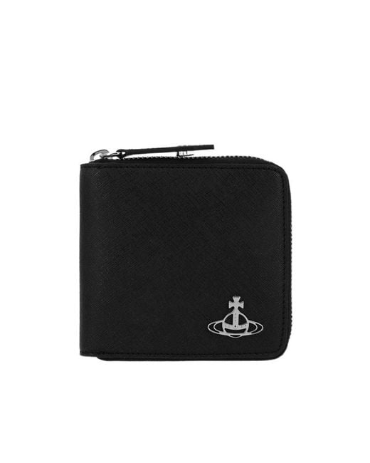 Vivienne Westwood Black Bifold Wallet