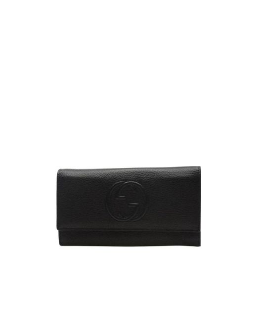 Gucci Black Gg Wallet