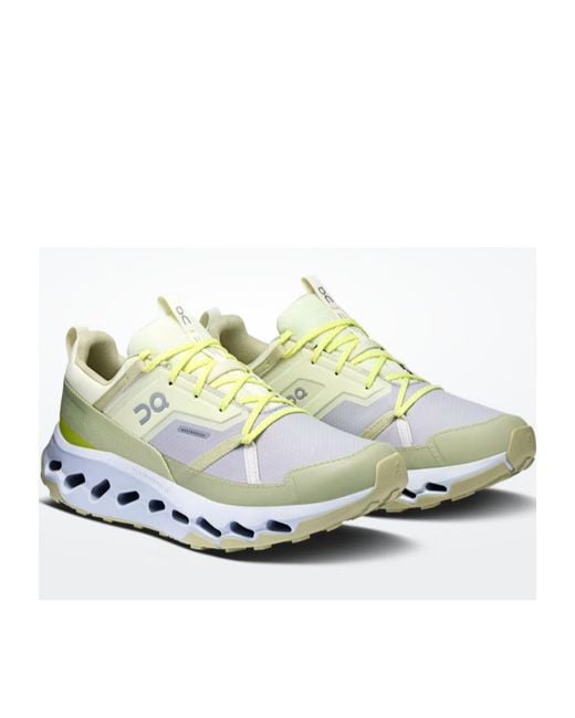 On Shoes Green Round-Toe Sneakers