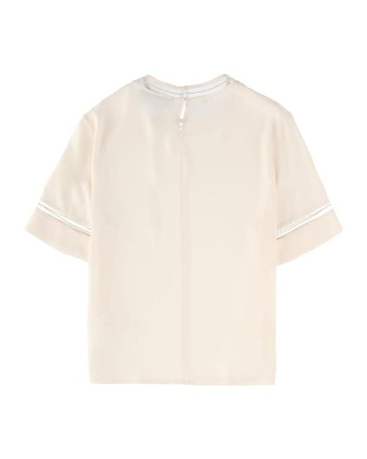 Fabiana Filippi White Short-Sleeved T-Shirt
