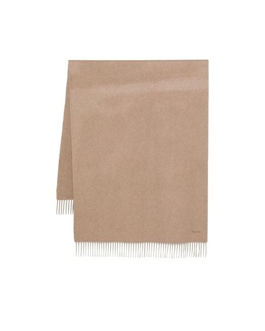 Max Mara Natural Cashmere Scarf