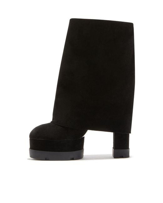 Casadei Black Nancy Reversable Boots