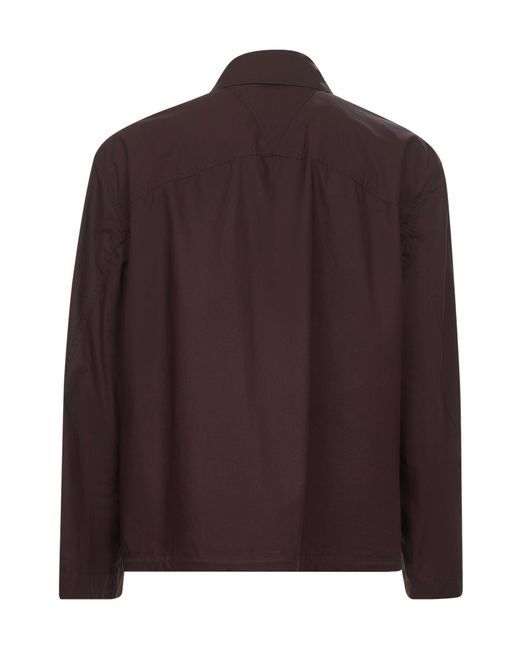 Bottega Veneta Brown Resinated Blouson for men