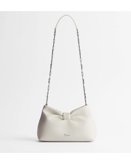 Dior Natural Small Bow Bag