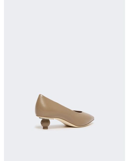 Weekend by Maxmara Brown Pointed-Toe High Heels
