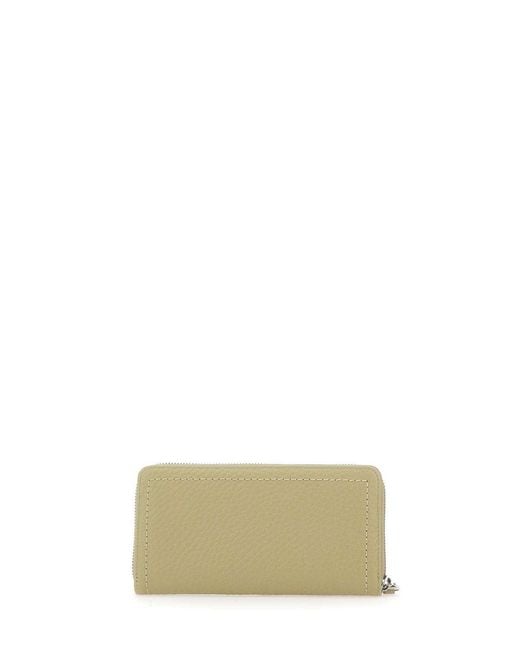 Gianni Chiarini Natural Bubble Zip-Around Wallet