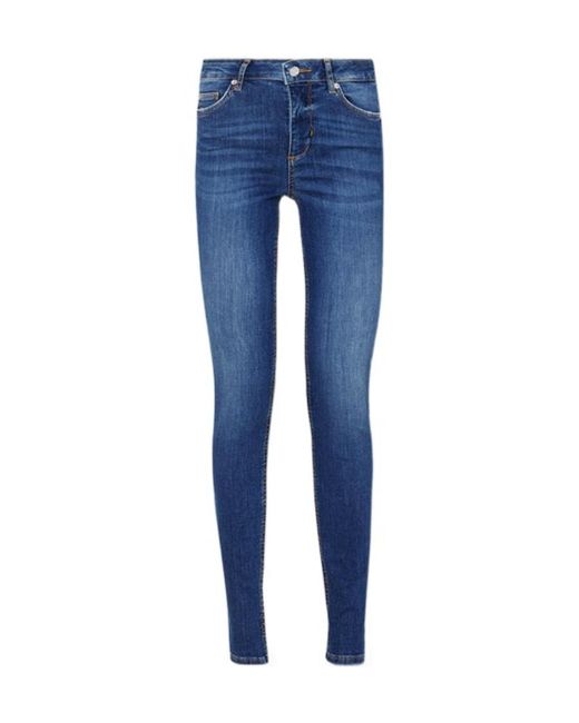 Liu Jo Blue Bottom Up Skinny Jeans