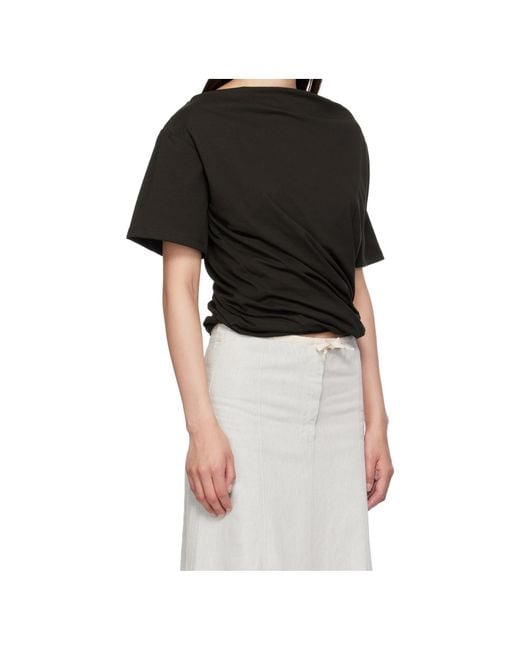 Baserange Black Turn T-Shirt