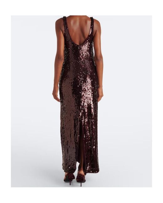 Jonathan Simkhai Multicolor Bex Sequined Gown