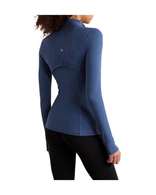 lululemon athletica Blue Zip-Up Yoga Athletic Jacket