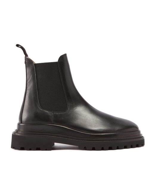 Isabel Marant Black Leather Chlesea Boots