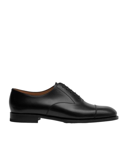 Dior Black Heir Oxford Shoe for men