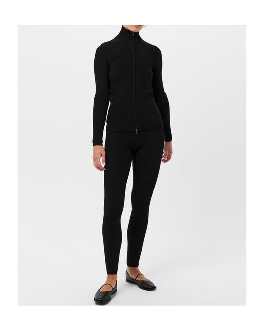 Fear Of God Black Waffle Logo Leggings