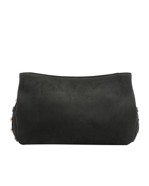 Liu Jo Purple Logo Studded Shoulder Bag