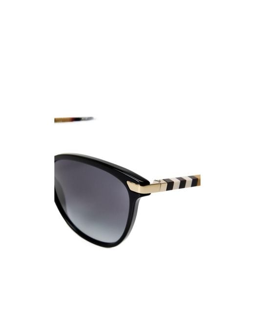 Burberry White Cat-Eye Sunglasses