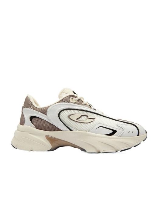 COACH White Logo-Detail Sneakers for men
