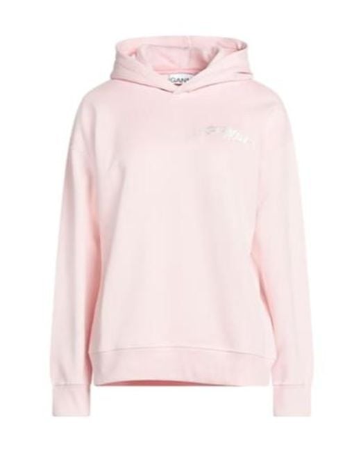 Ganni Pink Sweatshirts